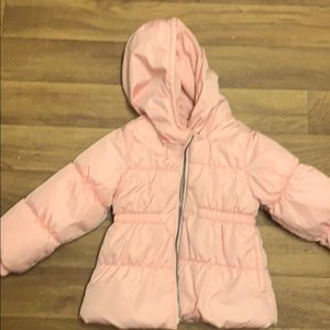 Pink Old Navy children’s winter coat